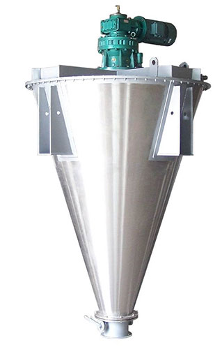Vertical ribbon mixer